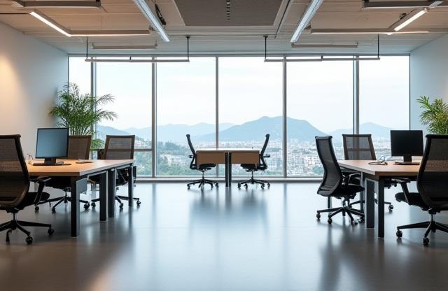 Interior photo of the Swiss Media Training office in Zurich